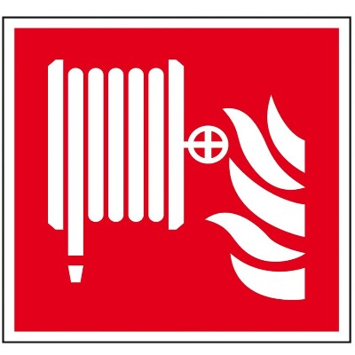 Pictogram Brandslanghaspel 15cm / 15cm