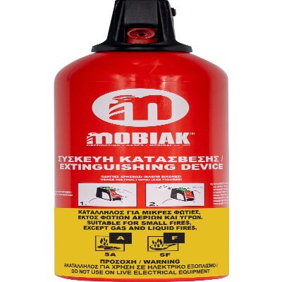 Schuimbrandblusser (spray) voor vaste stoffen, vloeistoffen en (frituur) vet, Firestop/ Brandblusser 0,6L AB F schuim NL