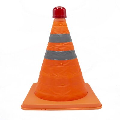 Inklapbare pion met LED verlichting en reflectie